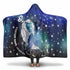 Personalized Leo Horoscope Zodiac Star Sign Hooded Blanket