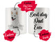 Personalized Horgi Dog Mom Dad Mug, Best Dog Owner Gift
