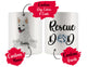 Personalized Horgi Dog Rescue Mom Dad Mug, Best Dog Owner Gift