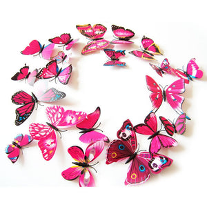 3D Magnet Butterflies Decoration - Freedom Look