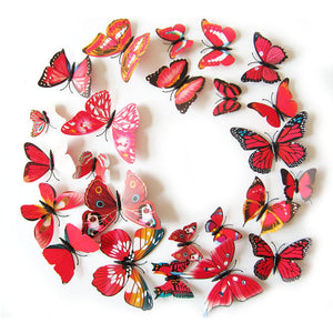 3D Magnet Butterflies Decoration - Freedom Look