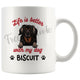Personalized Hovawart Dog Mom Dad Mug, Custom Dog's Name Gift