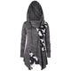 Long Sleeve Hooded Butterfly Top