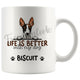Personalized Ibizan Hound Dog Mom Dad Mug, Custom Dog's Name Gift