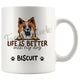 Personalized Icelandic Sheepdog Dog Mom Dad Mug, Custom Dog's Name Gift