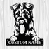 Personalized Irish Terrier Metal Sign, Dog Owner Wall Art, Memorial Gift