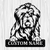 Personalized Irish WolfhoundMetal Sign, Dog Owner Wall Art, Memorial Gift