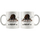Personalized Irish Setter Dog Mom Dad Mug, Custom Dog's Name Gift