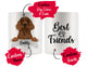 Personalized Irish Setter Dog Rescue Mom Dad Mug, Best Dog Owner Gift