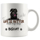 Personalized Irish Wolfhound Dog Mom Dad Mug, Custom Dog's Name Gift
