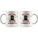 Personalized Irish Wolfhound Dog Mom Dad Mug, Custom Dog's Name Gift