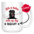 Personalized Irish Wolfhound Dog Mom Dad Mug, Custom Dog's Name Gift