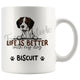 Personalized Istrian Hound Dog Mom Dad Mug, Custom Dog's Name Gift