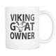 Viking Goats Owner Gifts - Viking Goat Coffee Mug - I Like & Love My Goats - Great Goat Gift For Men And Women (11 oz)
