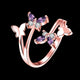 Trendy Butterfly Ring - 925 Sterling Silver - Freedom Look