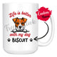 Personalized Jack Russel Terrier Dog Mom Dad Mug, Custom Dog's Name Gift
