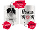 Personalized Japanese Chin Dog Rescue Mom Dad Mug, Best Dog Owner Gift