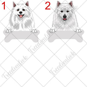 Personalized Japanese Spitz Dog Rescue Mom Dad Mug, Best Dog Owner Gift