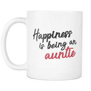 Choose Happiness Mug - Aunt Definition Mug - Best Effin Aunt Mug - Coolest Aunt Ever Mug - Awesome Auntie Mug (11 oz) - Freedom Look