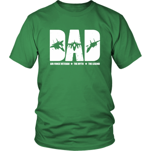 US Air Force Veteran Army Veteran's Day USAF Dad Thank You T-Shirt