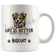 Personalized Kromfohrlander Dog Mom Dad Mug, Custom Dog's Name Gift