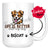 Personalized Kromfohrlander Dog Mom Dad Mug, Custom Dog's Name Gift
