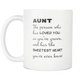 Aunt Definition Mug - Worlds Greatest Auntie - Best Effin Aunt Ever Mug - Aunt Meaning Mug - Great Gift For Your Aunt - Freedom Look