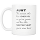 Aunt Definition Mug - Worlds Greatest Auntie - Best Effin Aunt Ever Mug - Aunt Meaning Mug - Great Gift For Your Aunt - Freedom Look