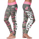 Love Fishing Pink Camo Leggings - Freedom Look