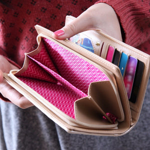 HQ Cute Cat Leather Wallet - Freedom Look