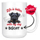 Personalized Lakeland Terrier Dog Mom Dad Mug, Custom Dog's Name Gift
