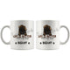 Personalized Leonberger Dog Mom Dad Mug, Custom Dog's Name Gift