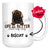 Personalized Leonberger Dog Mom Dad Mug, Custom Dog's Name Gift