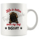 Personalized Leonberger Dog Mom Dad Mug, Custom Dog's Name Gift