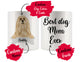 Personalized Lhasa Apso Dog Mom Dad Mug, Best Dog Owner Gift