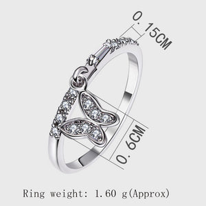 Lovely Butterfly Ring - Freedom Look