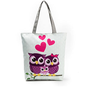Lovely Owl Shopping Bags - Freedom Look