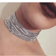 Luxury Rhinestone Choker Crystal Necklace for 2018 - Freedom Look