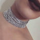 Luxury Crystal  Choker Necklace - 2018 - Freedom Look