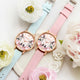 Modern Leather Flower & Butterfly Wrist Watch - Freedom Look