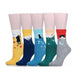 5 Pairs Cute Comfortable Cat Socks for Summer 2017 - Freedom Look