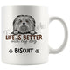 Personalized Maltese Dog Mom Dad Mug, Custom Dog's Name Gift