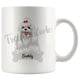 Personalized Maltese Dog Mom Dad Mug, Funny Dog Owner Gift