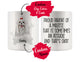 Personalized Maltese Dog Mom Dad Mug, Funny Dog Owner Gift