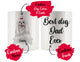 Personalized Maltese Dog Mom Dad Mug, Best Dog Owner Gift