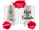 Personalized Maltese Dog Rescue Mom Dad Mug, Best Dog Owner Gift