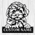 Personalized MaltipooMetal Sign, Dog Owner Wall Art, Memorial Gift
