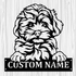 Personalized Maltipoo  Metal Sign, Dog Owner Wall Art, Memorial Gift
