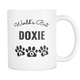 Doxie Mom Coffee Mug - World's Best Doxie Mom - Great Gift For Doxie Owner - Freedom Look