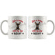 Personalized Miniature Pinscher 3 Dog Mom Dad Mug, Custom Dog's Name Gift